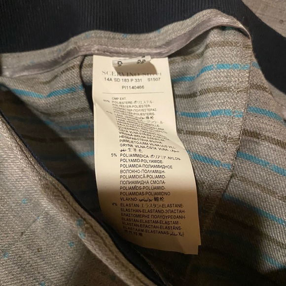 Scervino wool blend gray trousers - Picture 7 of 7